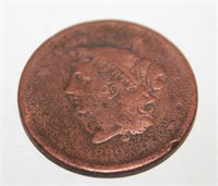 1839 Large Cent Pc.
