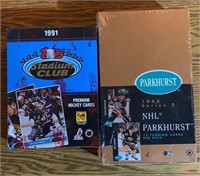 (2) Factory Sealed Boxes of Hockey Cards