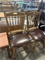 2 ROUGH CHAIRS