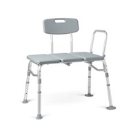 Medline Transfer Bench with Back