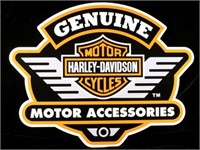 Harley-Davidson Motor Cycles Advertising Sign