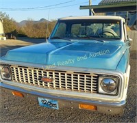 1972 CCE CHEVY TRUCK, APPROX 114,000M