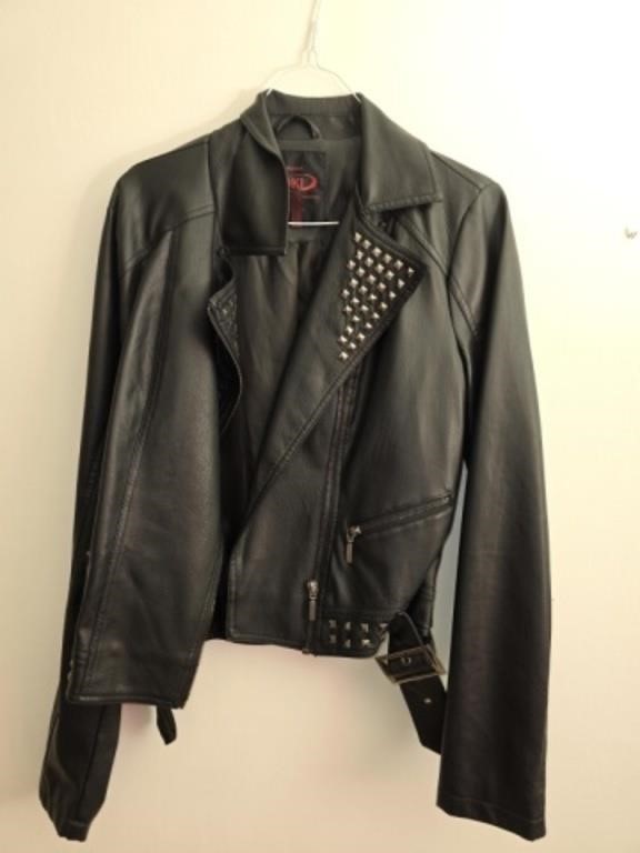 New York Yoki faux leather jacket