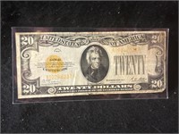 $20 Gold Certificate