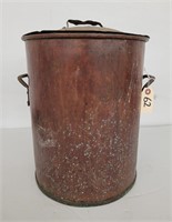 Vintage Copper Stock Pot w/ Lid