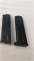 Pair of 40 Caliber Magazines For Handguns