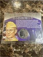 Nice 1974-S PROOF Eisenhower IKE Dollar in Package