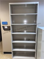 38 x 84 metal bookshelf