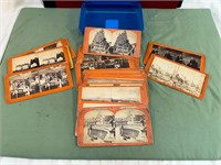 VIEWER CARDS, CHICAGO FIRE & OTHER HISTORIC VIEWS