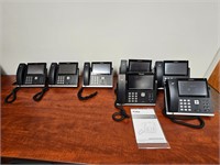 (7) Yealink Gigabit IP Phone System