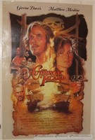 Cutthroat Island Movie Poster Double SIded