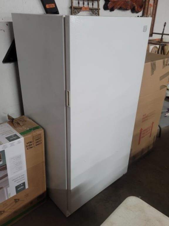 Kenmore - White Vertical Freezer