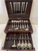 48 Pcs. Gorham Sterling Silver Chantilly Flatware