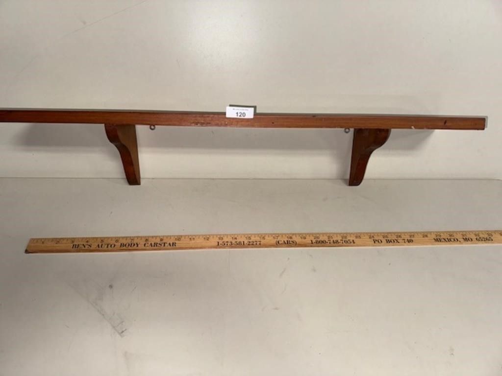 Mid-Century 35" Decorative Figurine Shelf