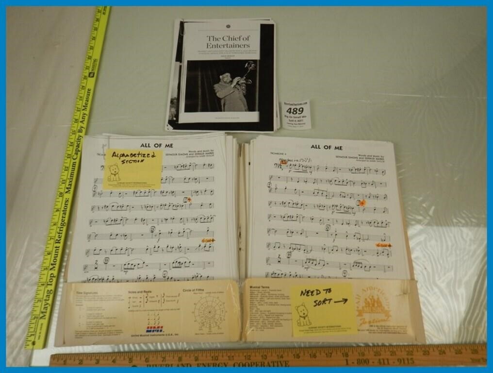 MISC SHEET MUSIC