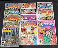 11 Secret Wars Comic Books
