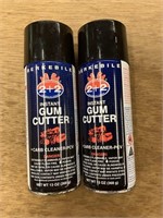 2 13oz cans of 2+2 GUM CUTTER cleaner