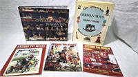 5pcs. Vtg/Antique Toy World Books-German &Tin Toys