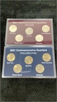 2001 U.S. Mint State Quarters Commemorative Set-