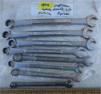 8 Craftsman metric wrenches