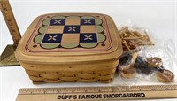 Longaberger Game duo with lid protector and game