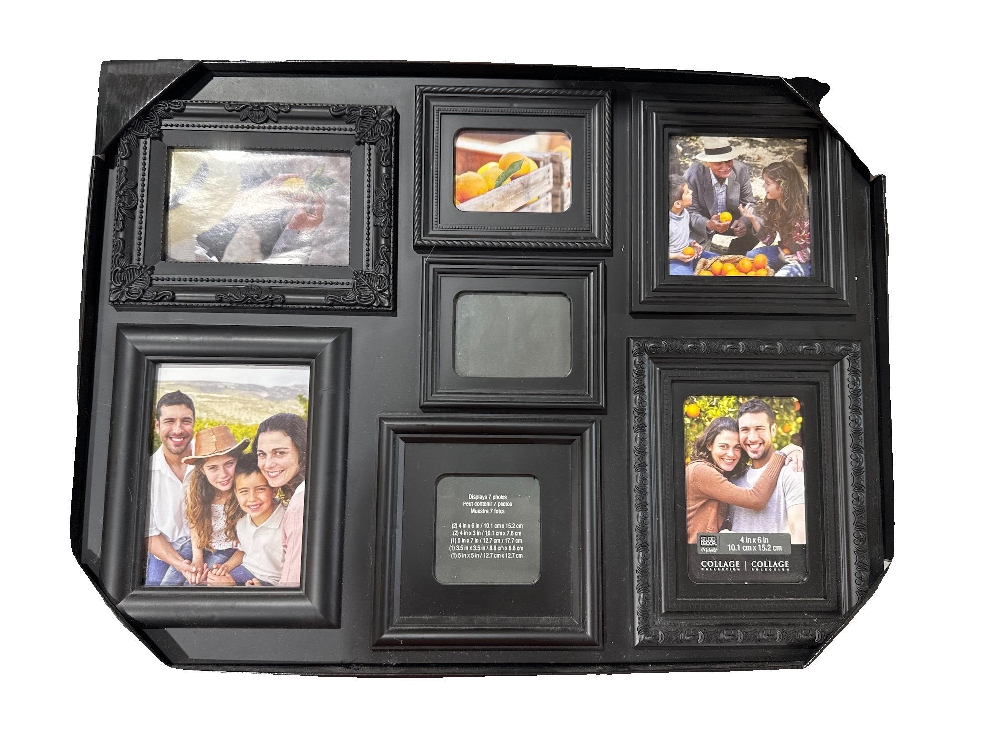 Vintage Style Collage Photo Frame