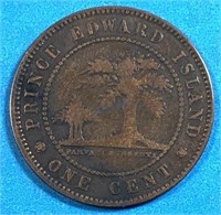 1871 PEI Large Cent