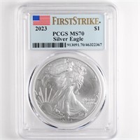 2023 Silver Eagle PCGS MS70