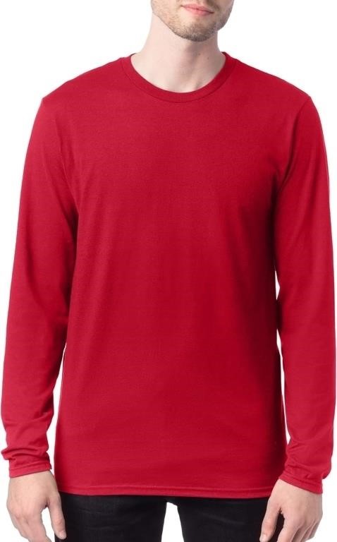 (U) Hanes mens Long-sleeve Premium T-shirt