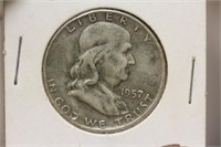 1957-D Franklin Half Dollar