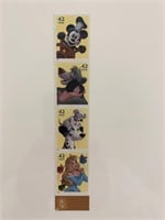 2008 42c The Art of Disney: Imagination Stamp Stri