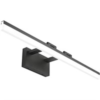 SOLFART Black Modern 31.5 inch Bathroom Lights