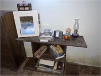 Vintage Solid Wood Stand, Plus More!!!
