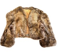 Vintage kids Iceland fur jacket