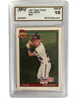 1991 Topps traded Phil Nevin Card Graded