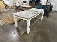 LARGE SHABBY CHIC DINING TABLE