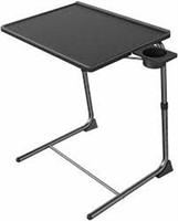 ADJUSTABLE TV TRAY TABLE (NOT ASSEMBLED)