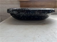 Bennington Pottery black dish