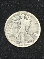 Semi Key Date* 1916 Walking Liberty Half Dollar