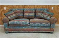 Broyhill Southwest Style Upholstrered Sofa