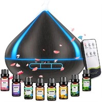 Diffusers 500 ML with 8 Essential Oils Set, Aromat