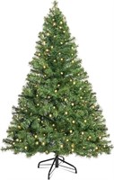WBHome 5 Feet Premium Spruce Hinged Artificial Chr