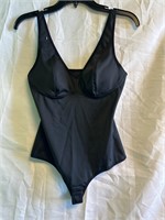 ($44) Women Bodysuit Sexy Deep V Neck Thong,M