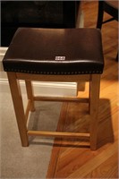 (1) Padded bar stool - counter height