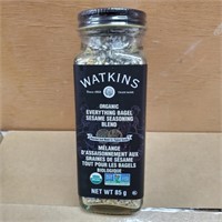 Watkins Organic Everything Bagel 85g x3