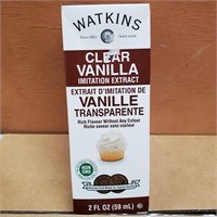 Watkins Clear Vanilla Extract, 59mL x3