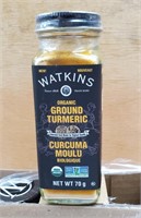 BB 4/24 Watkins Organic Turmeric Spice 70g x3