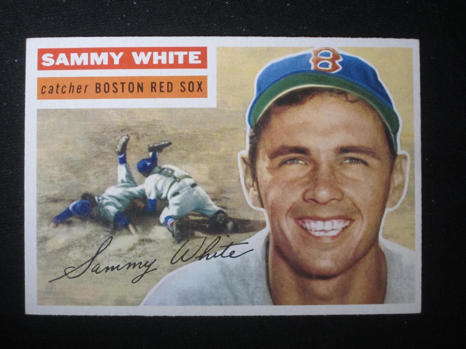 1956 TOPPS #168 SAMMY WHITE RED SOX