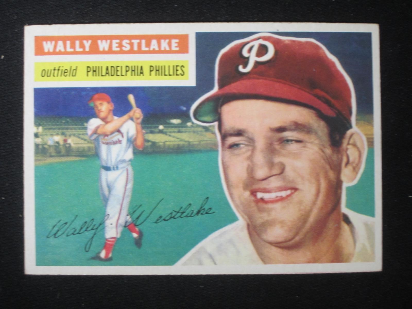 1956 TOPPS #81 WALLY WESTLAKE PHILLIES