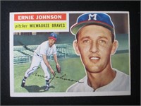 1956 TOPPS #294 ERNIE JOHNSON BRAVES